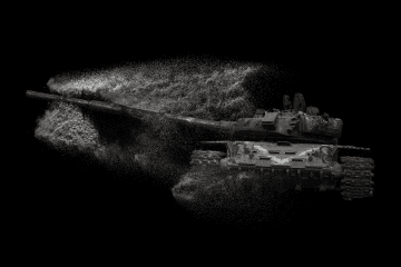 Daily Update: Russia Loses 1,420 Troops, 25 Artillery Systems in One Day Illustrative image. Destroyed Russian tank. (Source: UNITED24 Media)