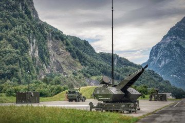 Oerlikon Skynex air defense system in Italy. (Source: Rheinmetall)