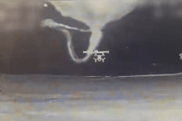 Un dron ucraniano pilotado por RV derriba un UAV Shahed en el primer ataque grabado, vídeo