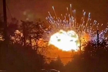 Massive Explosions Reported at Ammunition Depots in Russia’s Krasnodar and Tver Regions Massive Explosions Reported at Ammunition Depots in Russia’s Krasnodar and Tver Regions
