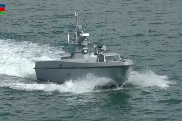 Azerbaijan Unveils Missile-Armed Naval Drones in Caspian, Challenging Russia at Sea