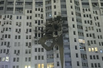 Russian Attack on Kyiv Kills Medic in ‘Double Tap’ Strike and Damages Critical Infrastructure, Video Russian Attack on Kyiv Kills Medic in ‘Double Tap’ Strike and Damages Critical Infrastructure, Video