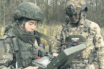 North Korean troops deployed alongside Russian forces. Illustrative photo. (Source: NK News)