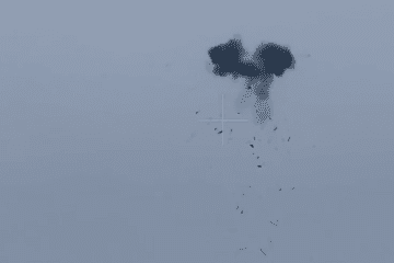 Ukrainian drone-interceptor teams shot down a Russian Molniya UAV that had been hovering over residential areas and tracking civilians in Kostyantynivka in Donetsk region, Ukraine. (Source: 28th Separate Mechanized Brigade)