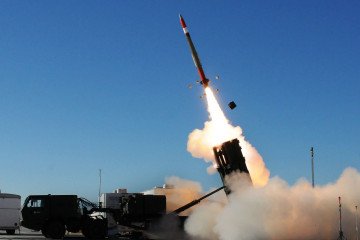 Launch of a Patriot PAC-3 MSE missile. Illustrative photo. (Source: Defense Express)