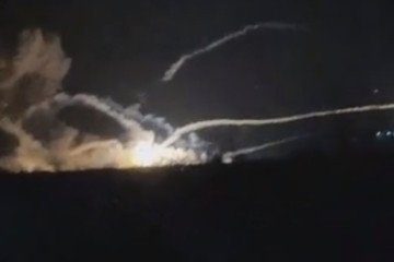 Explosion at a storage site containing air defense missiles at a former dynamite warehouse in the temporarily occupied city of Dovzhansk, Luhansk region, on March 5, 2026. (Source: Supernova+) Explosion at a storage site containing air defense missiles at a former dynamite warehouse in the temporarily occupied city of Dovzhansk, Luhansk region, on March 5, 2026. (Source: Supernova+)