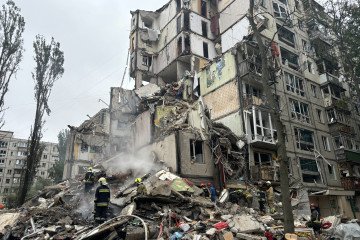 15 Dead, Including Child, After Russia’s Overnight Massive Attack on Kyiv, Ukraine