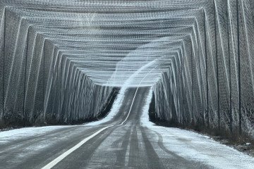 Anti-drone nets in Ukraine Anti-drone nets in Ukraine