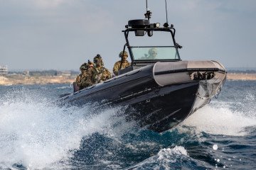 Russian BK-10 high-speed assault boat. (Source: Russian media)