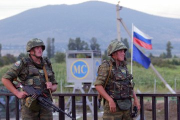 Russian border guard. (Source: Getty Images)