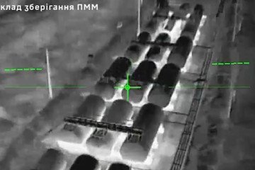 Ucrania destruye un centro de combustible ruso con un ataque de precisión con drones en Luhansk, según vídeo