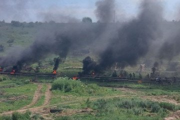 Russian Missile Strike Kills Six Ukrainian Soldiers at Sumy Shooting Range, Over 10 Injured Russian Missile Strike Kills Six Ukrainian Soldiers at Sumy Shooting Range, Over 10 Injured