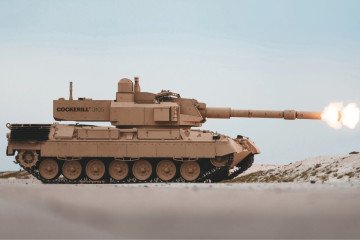 Belgium to Send Upgraded Leopard 1 Tank With Ukrainian Falarick Missile to Ukraine