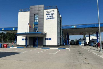 The Palanca–Maiaky-Udobne border crossing between Moldova and Ukraine. (Source: Tryzub Telegram channel)
