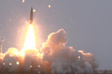 Reported test launch of the Iskander-1000 in 2025.