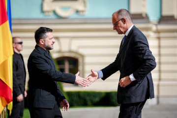Merz Defies Russian Threat with Kyiv Visit and €8.5 Billion in Defense Deals