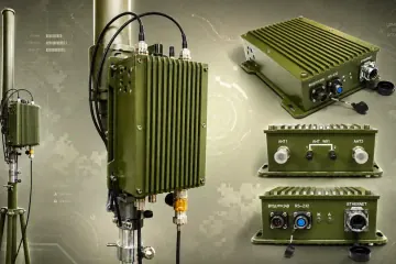 Ukraine’s R-2200 broadband radio station, designed to maintain digital communications without relying on LTE or satellite networks. Ukraine’s R-2200 broadband radio station, designed to maintain digital communications without relying on LTE or satellite networks.