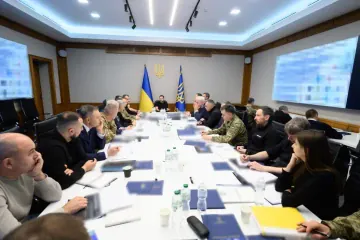 Meeting of the Staff of the Supreme Commander-in-Chief, September 25, 2026.  (Source: Telegram/Zelenskyy)