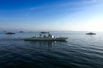 China, Iran, and Russia Conduct Joint Naval Drills in the Gulf of Oman