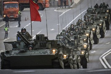 447 drones ucranianos perturban los planes de un desfile en Moscú y retrasan la llegada de líderes extranjeros