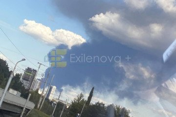 A large plume of smoke rises over Ufa following a reported strike on September 21, 2026. (Source: Exilenova+) A large plume of smoke rises over Ufa following a reported strike on September 21, 2026. (Source: Exilenova+)