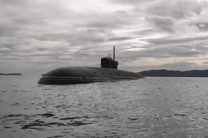 Russian Project 955A Borei-A class strategic nuclear-powered submarine Generalissimo Suvorov, October 2026.