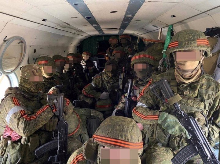 Russian airborne troops en route to seize Hostomel Airport in Kyiv region, Ukraine, on February 24, 2022. (Photo: Open Source) Russian airborne troops en route to seize Hostomel Airport in Kyiv region, Ukraine, on February 24, 2022. (Photo: Open Source)
