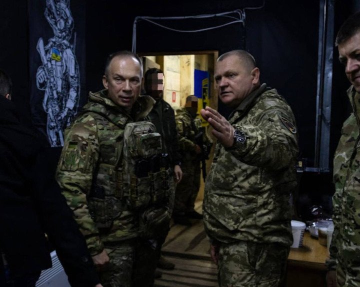 Ukrainian Commander-in-Chief Oleksandr Syrskyi on the positions of the Ukrainian army in the Donetsk region. (Source: Commander-in-Chief of the AFU/Telegram) Ukrainian Commander-in-Chief Oleksandr Syrskyi on the positions of the Ukrainian army in the Donetsk region. (Source: Commander-in-Chief of the AFU/Telegram)