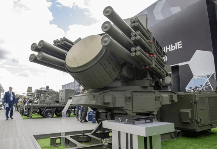 Russia’s Pantsir SMD-E missile-only air defense module displayed at an international defense exhibition. (Photo: open source) Russia’s Pantsir SMD-E missile-only air defense module displayed at an international defense exhibition. (Photo: open source)