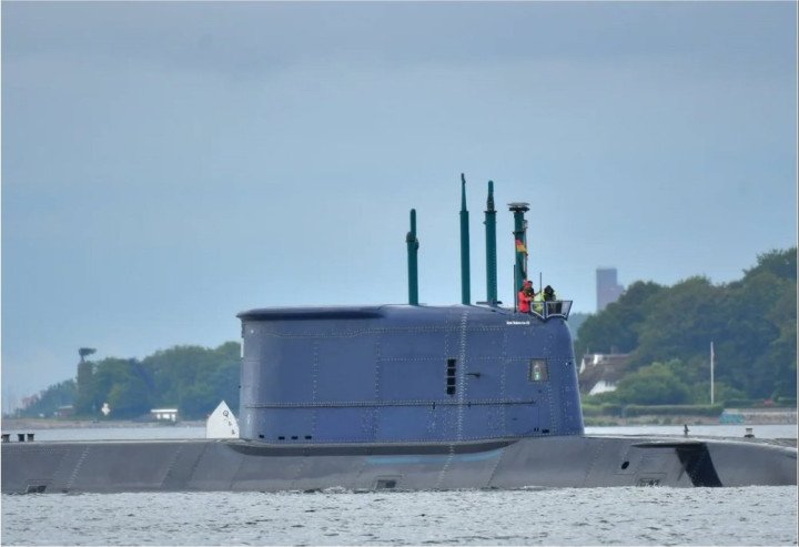 INS Drakon, Israel’s newest Dolphin II submarine, during sea trials in Germany. Its enlarged sail may indicate new long-range strike capabilities. (Photo: open source) INS Drakon, Israel’s newest Dolphin II submarine, during sea trials in Germany. Its enlarged sail may indicate new long-range strike capabilities. (Photo: open source)