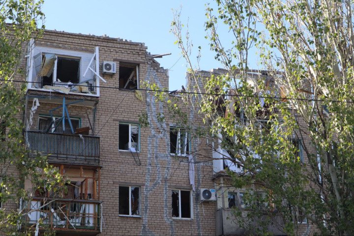 The aftermath of Russian attack on Kramatorsk. (Source: the Head of the Donetsk Military Administration) The aftermath of Russian attack on Kramatorsk. (Source: the Head of the Donetsk Military Administration)