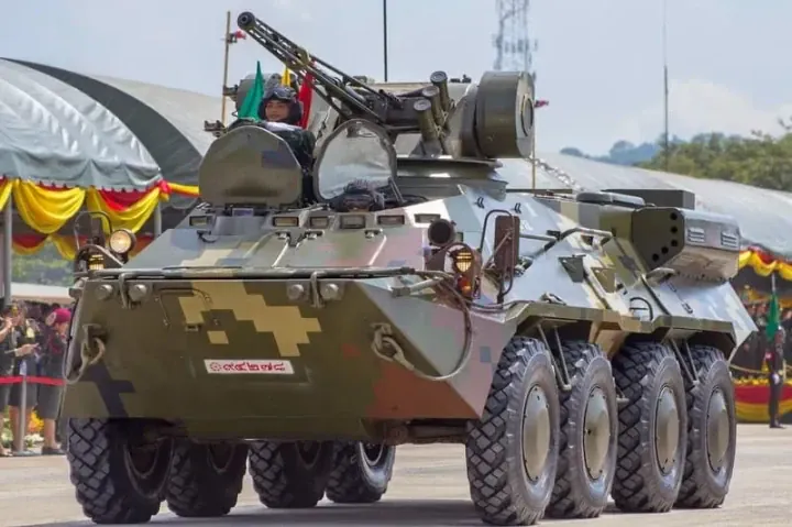 BTR-3E1 of the Royal Thai Army. (Source: Thai Ministry of Defense) BTR-3E1 of the Royal Thai Army. (Source: Thai Ministry of Defense)