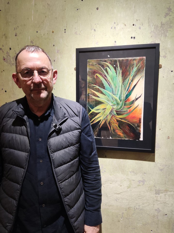 Kharkiv graphic artist Pavlo Makov at the presentation of his new book, Abracadabra. January 19, 2026, Kyiv, Ukraine. (Photo: UNITED24 Media) Pavlo Makov, graphic artist