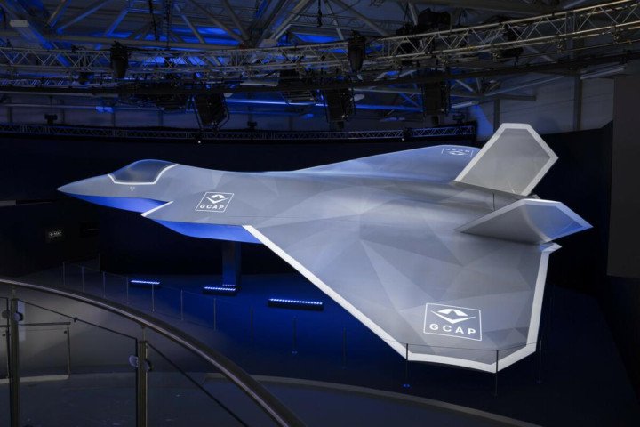 The design of the new sixth-generation fighter jet, which will be developed as a joint venture between the United Kingdom, Japan, and Italy. (Source: Australian Strategic Policy Institute). The design of the new sixth-generation fighter jet, which will be developed as a joint venture between the United Kingdom, Japan, and Italy. (Source: Australian Strategic Policy Institute).