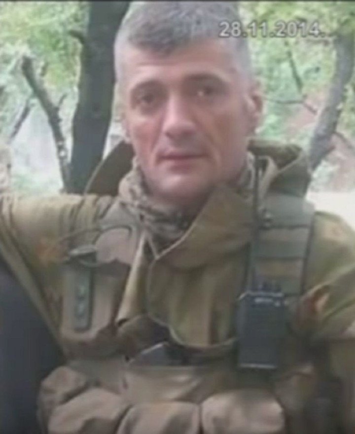 Davor Savičić, commander of the Russian “Volki” mercenary unit, in an undated photo. (Photo: Open source)