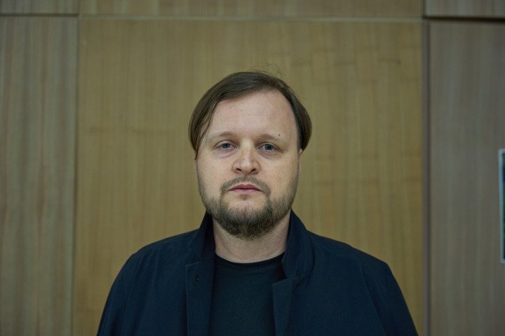 Egor Olesov, at the opening of the Odesa Film Festival. September 24, 2025. Kyiv, Ukraine. Photo: Mykyta Shandyba/UNITED24 Media