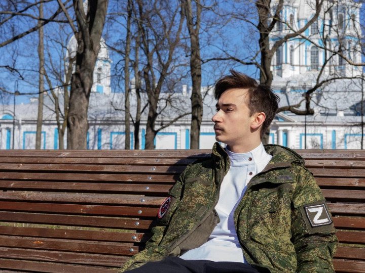 GrishaPutin in Russian uniform (Source: GrishaPutin via X) GrishaPutin in Russian uniform (Source: GrishaPutin via X)