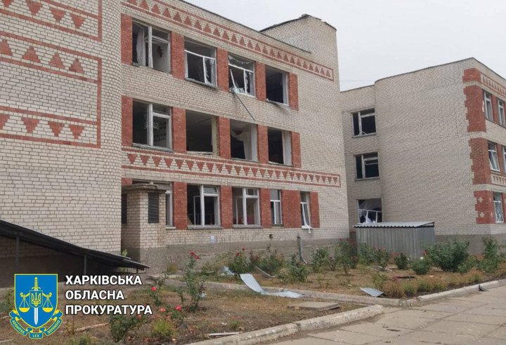 Aftermath of the Russian strike. (Source: Kharkiv Regional Prosecutor’s Office) Aftermath of the Russian strike. (Source: Kharkiv Regional Prosecutor’s Office)