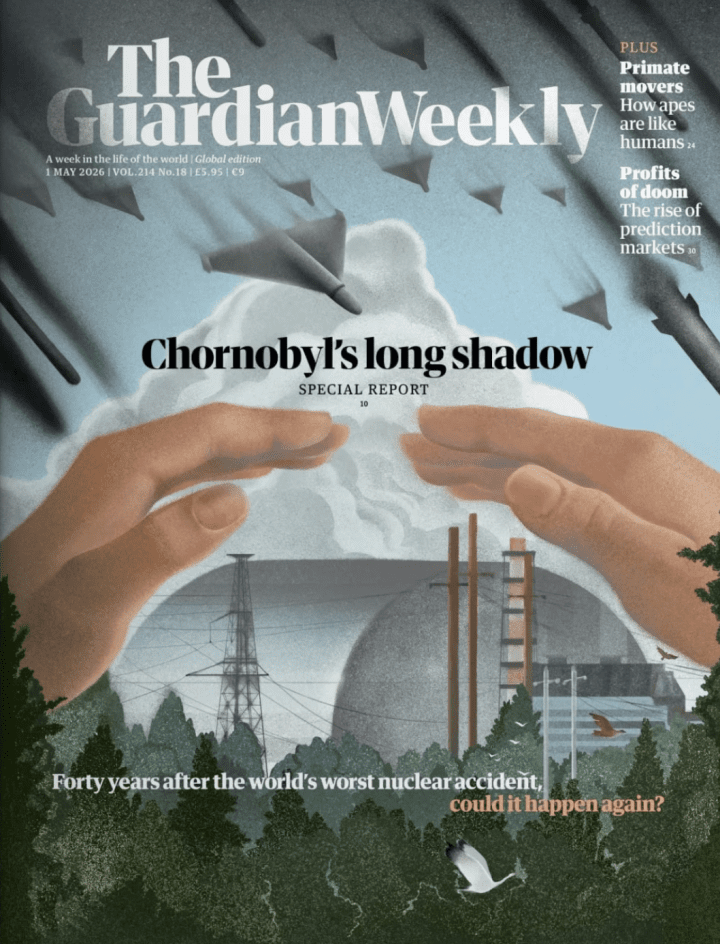 cover illustration for The Guardian Weekly by Masha Foya. (Source: Masha Foya/Instagram) cover illustration for The Guardian Weekly by Masha Foya. (Source: Masha Foya/Instagram)