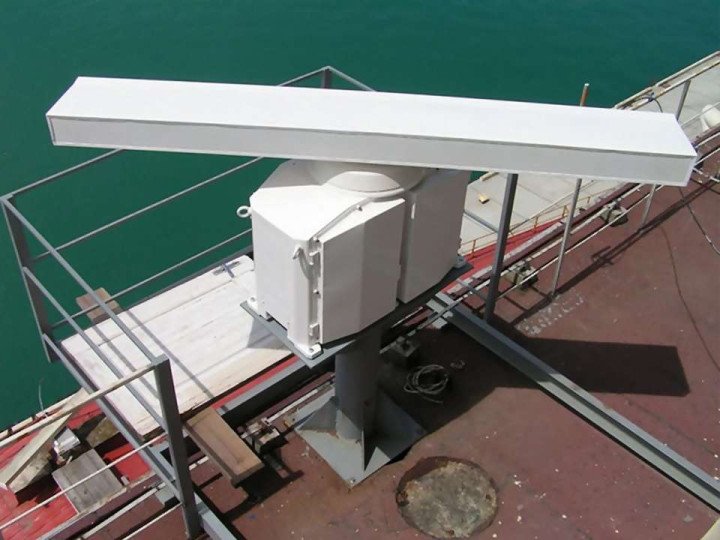 A Neva-B coastal surveillance radar system used for maritime and airspace monitoring. (Source: Manufacturer)