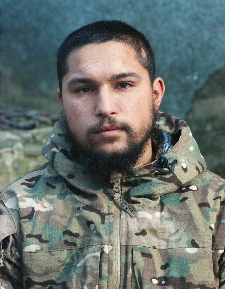 Mykhailo, 24. “If you sit on your couch and wait for the war to end, nothing will change,” 39th Coastal Marine Brigade. November 2025. Photo by Joshua Olley/UNITED24 Media. Mykhailo, 24. “If you sit on your couch and wait for the war to end, nothing will change,” 39th Coastal Marine Brigade. November 2025. Photo by Joshua Olley/UNITED24 Media.