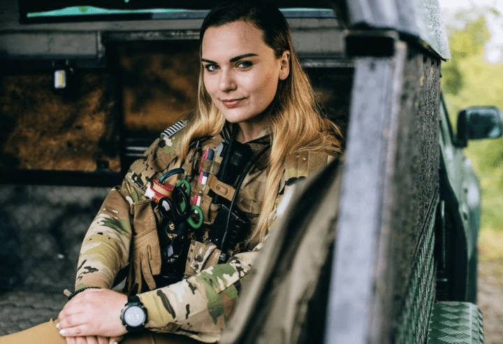 Hospitallers combat medic Iryna “Cheka” Tsybukh. Photo: Hospitallers. Hospitallers combat medic Iryna “Cheka” Tsybukh. Photo: Hospitallers.