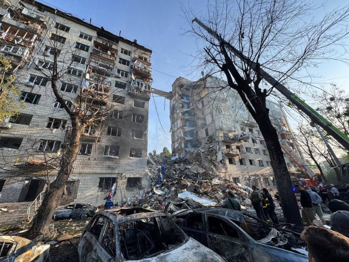 Aftermath of a massive Russian missile and drone strike on Kyiv on June 17, 2025. (Source: UNITED24 Media) Aftermath of a massive Russian missile and drone strike on Kyiv on June 17, 2025. (Source: UNITED24 Media)