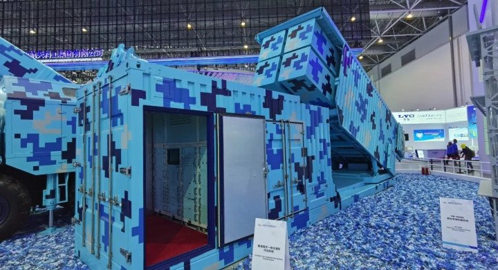 Chinese CSDCS container missile system, 2022. (Source: Open source) Chinese CSDCS container missile system, 2022. (Source: Open source)