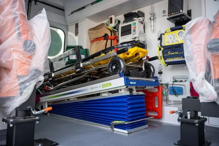 The ambulances feature height-adjustable stretchers and modular mounting systems for critical care. (Source: MOH)