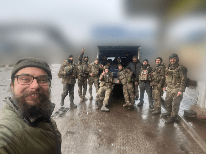 Part of the group that worked on the evacuation of Positive. Photo: The 112th Territorial Defense Brigade.