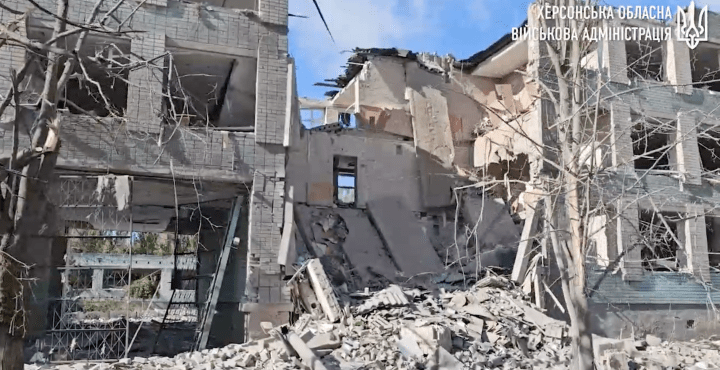 Aftermath of a Russian attack against Kherson, Ukraine, on October 7, 2024. (Source: Kherson Region Military Administration) Aftermath of a Russian attack against Kherson, Ukraine, on October 7, 2024. (Source: Kherson Region Military Administration)