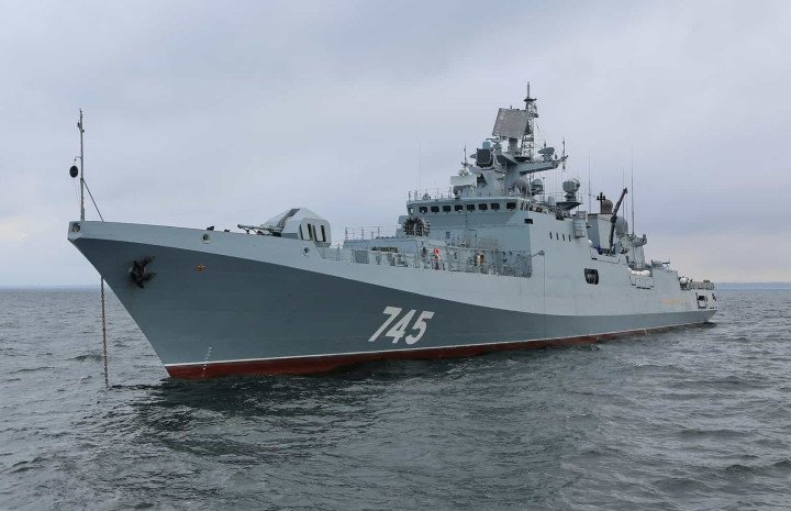 Project 11356 patrol ship Admiral Grigorovich. (Source: Wikimedia Commons)