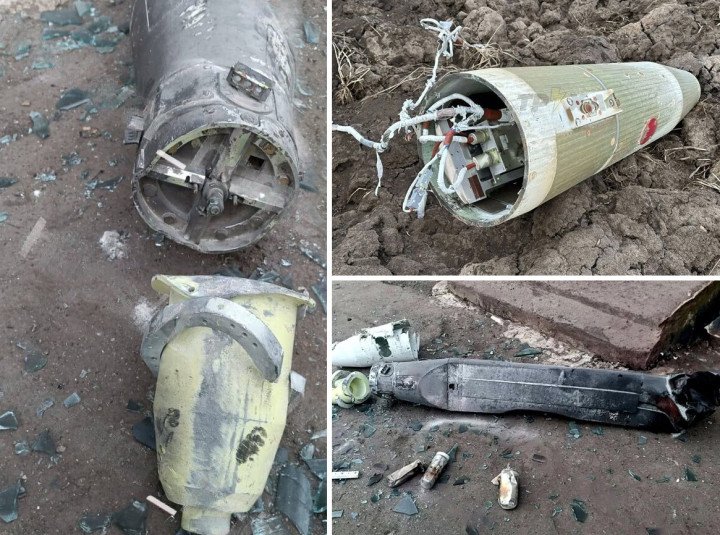 Debris of Russian D-30SN Glide Bomb, recovered and documented by Ukrainian forces. (Source: Defense Express)