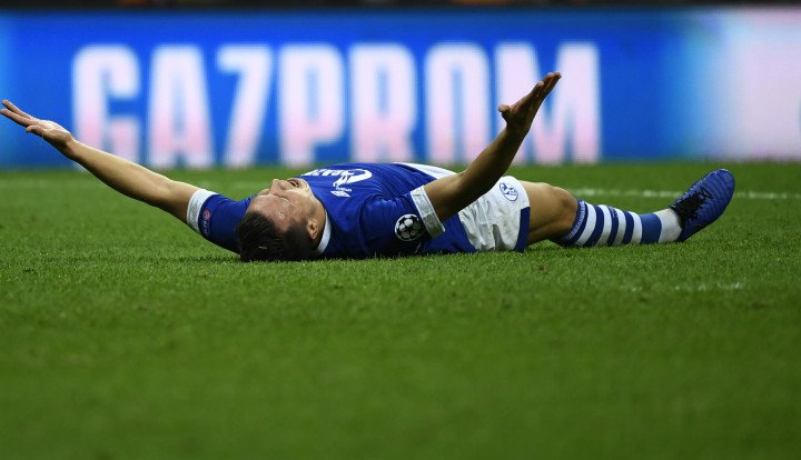 24 October 2018, Turkey, Istanbul. Champions League, Galatasaray Istanbul – FC Schalke 04. Photo: Ina Fassbender/dpa (Photo by Ina Fassbender/picture alliance via Getty Images)